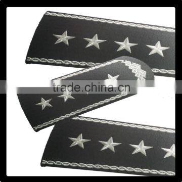 decoration high quality uk army stripes shoulder military epaulettes/epaulette shoulder boards