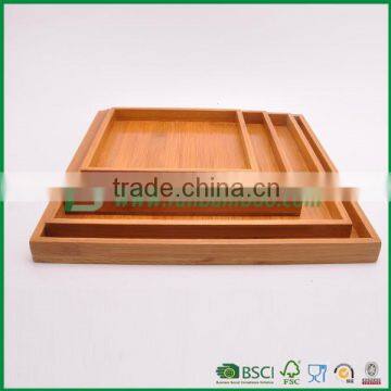 FB1-3083 Hot Sales Square Bamboo Serving Trays Gongfu Tea Tray Quality Choice photo-2