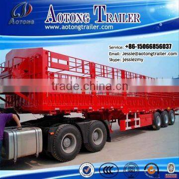 Best selling tri-axle semi trailer for agricultural or sideline products' transportation