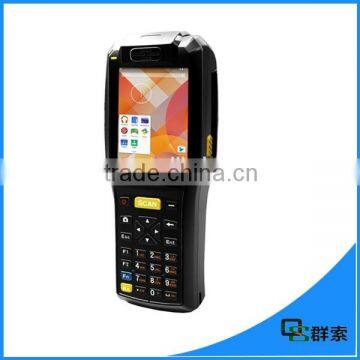 Low Price Android 3.5inch Handheld data collector, Data Collection Terminal, mobile data lottery terminal with printer PDA3505