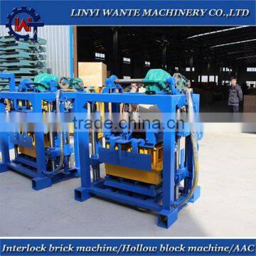 QTJ4-40II Small Construction Hand Operated Brick Making Machine photo-4