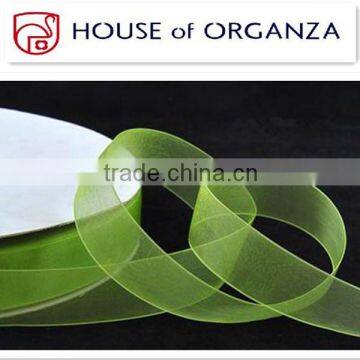 Green Organza Ribbon