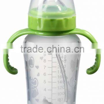 300ML Wide Neck Silicone Baby Feeding Bottle Manufacturer photo-3