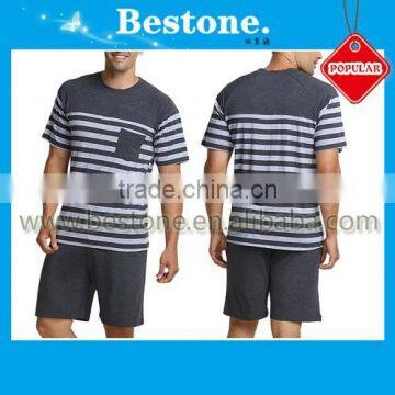 Striped Cotton Men Homewear Set