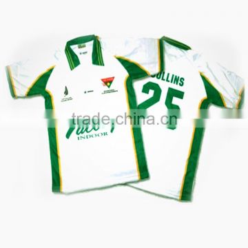 2015 new style Professional Custom Sublimated Cricket Uniforms Made in China