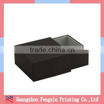 Customized Cardboard Paper Gift Box & Drawer Box With Ribbon
