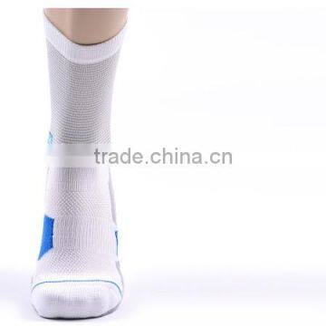 Custom Digital Sublimation Print White Basketball Socks photo-2