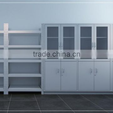 Glass door hospital laboratory medicine cabinet furniture for sale