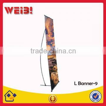 Economy ,Superb, Retractable L Stand Trade Show Banner