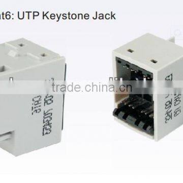 Cat5e / cat6 UTP Keystone Jack Female connector