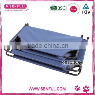 Accordion Elevated Pet Cot Durable and Stable CE Standard Pet Cot