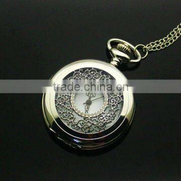 Vintage cheap pocket watch/cheap pocket watch necklace/vintage watch necklace