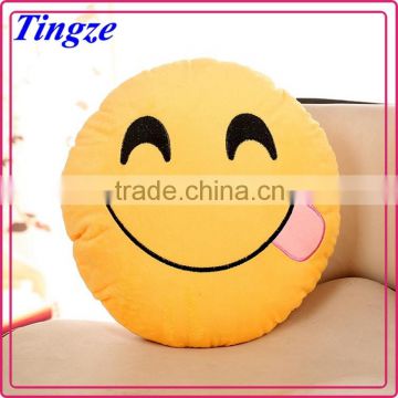 Cotton Smiley Face Soft Toys Poop Plush Emoji Pillow,custom whatsapp emoji pillow