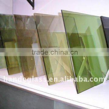 colourful reflective glass