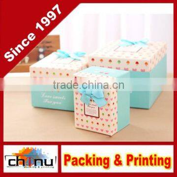 OEM Customized Printing Paper Gift Packaging Box (110245)