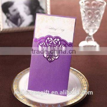 2016 Hot explosion models Decorative Paper doc wedding invitation card