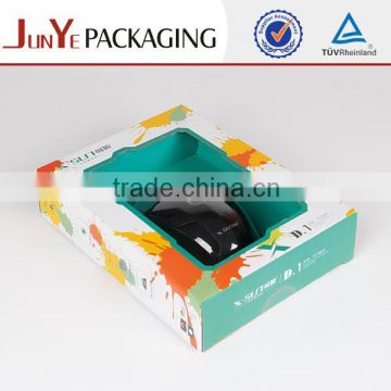 Fancy wholesale large window paper cardboard shipping gift box