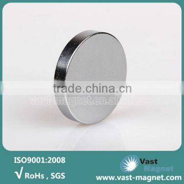 High grade Ni coating sintered neodymium coin magnets