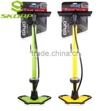 GIYO Floor Pump High Pressure Bicycle Air Tire Pump Bike Foot Pump