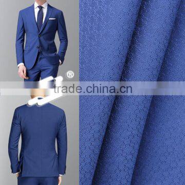 SDL22650 British style tone-to-tone check suiting fabric for men shining fabric