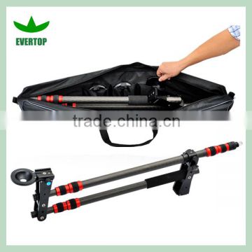 TS-JC01 EVERTOP Portable Mini Carbon Fiber Camera Crane Jib Arm Crane for photography,Jimmy jib crane only 1.9kg 2m extention