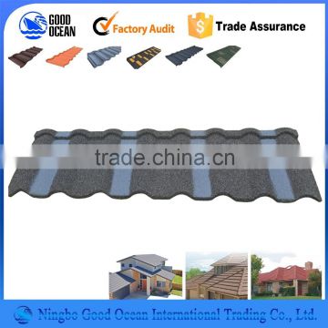 stone coated metal roof tile