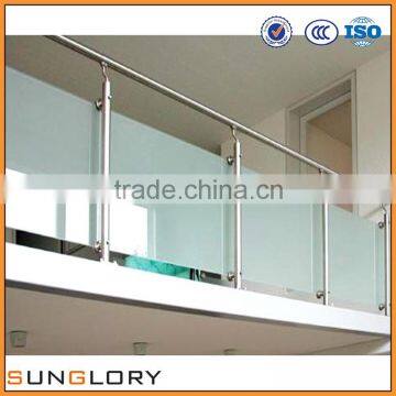 Indoor Balcony Railing with BV CE Indoor Glass Railing