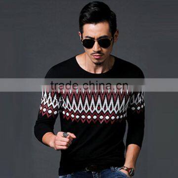 Fashion Printed Men's t Shirts for Men Custom Wholesale t Shirt New Design Compressed Tshirt Gaungzhou Apparel Supplier photo-2