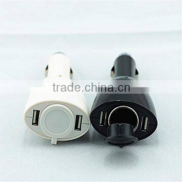 Top selling 2USB car cigarette charger high quality electronic