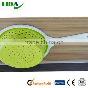 Hot Sale Silicone With PP Handle Foldable Silicone Basket KIT506 photo-6