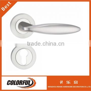 Zinc alloy kitchen door lock / lever handle