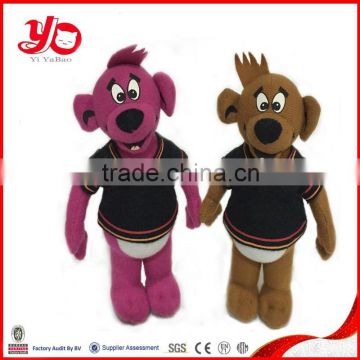 Manufacture stuffed plush toy valentine solar gift toys