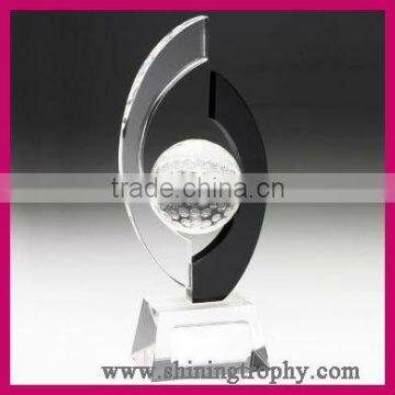 Unique Crystal Trophies,Crystal Golf Trophy