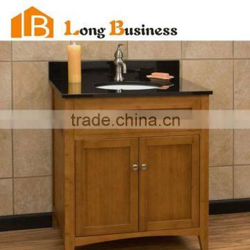 LB-DD2022 Bamboo floor bathroom cabinet China made