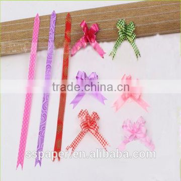 decorative organza pull ribbon bow colorful                        
                                                Quality Choice