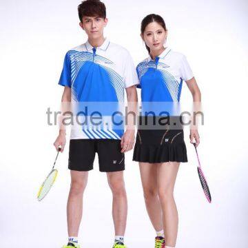 customized;quick-drying ,T-shirt ;racing suit Badminton clothing MS-16109