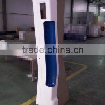 Interior decoration door pillar shield plate/cover of High-speed train&metro light rail