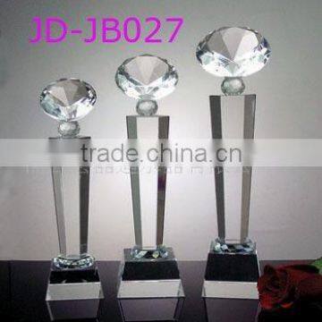 Hot Sale Crystal Glass Hand Trophy photo-3