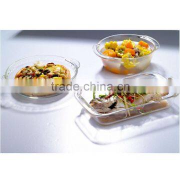 Hot selling baking tray/Pyrex glass Baking tray