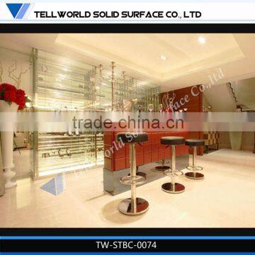 Modern LED BarTable Shop Counter Design