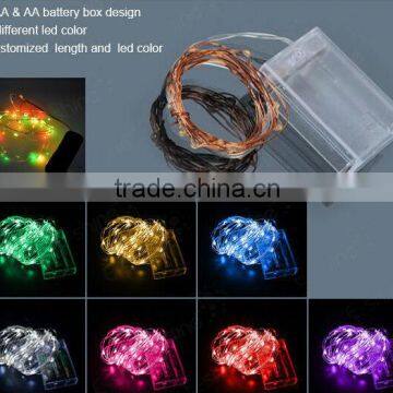 For Christmas Day Bead Led String Lights Led Copper Wire String Light photo-3