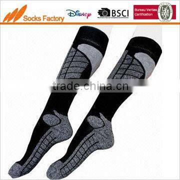 Merino wool outdoor ski socks with thermolite yarn