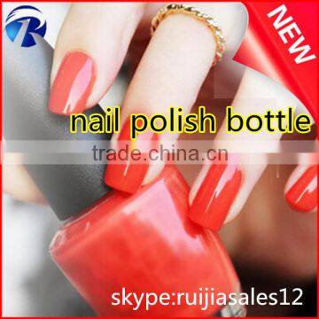 Wholesale custom designed empty 15ml glass bottles for UV Nail Gel Polish with lid                        
                                                Quality Choice