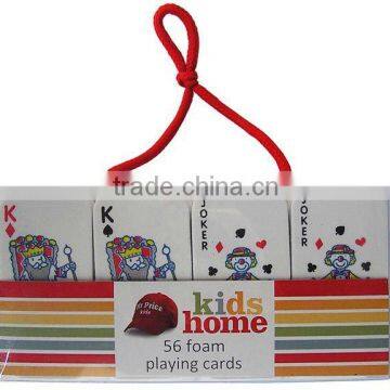 Free of Formamide 56pcs EVA Foam Playing Card