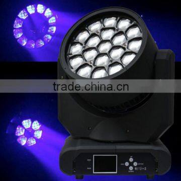 Popular stage lighting 19x15W bee eyes LED moving head