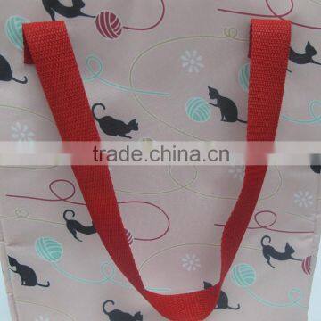 big capactity shoulder ice bag with 2.5MM insulation cotton for food