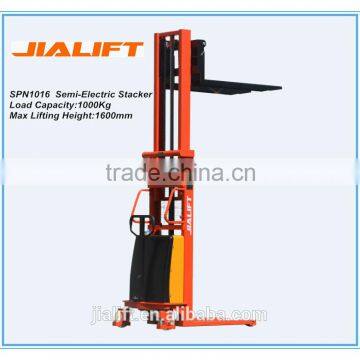 Jialift 1000Kg Semi-Electric Stacker SPN1016