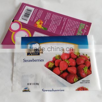 340g Frozen strawberry Packaging Bag