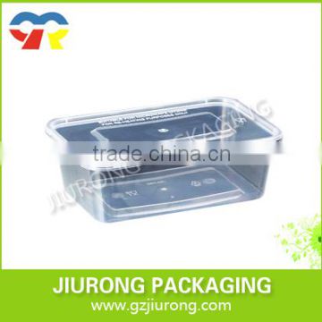 disposable plastic food grade roast container food container