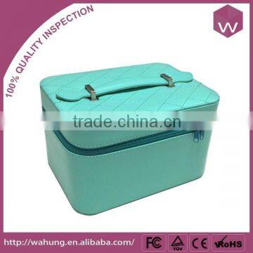 latest design portable large jewelry leather box handmade wholesale